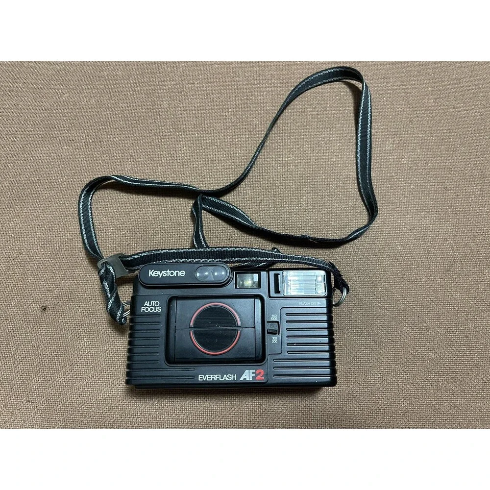 35mm Keystone Everflash AF2 W/Auto Focus/TESTED&WORKING